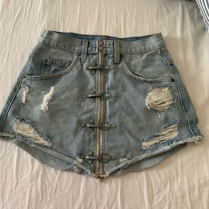 LF jean skirt